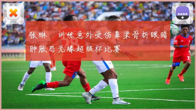 张琳芃训练意外受伤鼻梁骨折眼睛肿胀恐无缘超级杯比赛